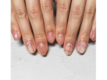 フレイムス アイラッシュ アンド ネイル(FRAMES)/チェックネイル