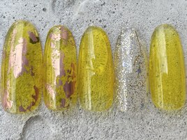 キラキラクリアイエロー ¥7000