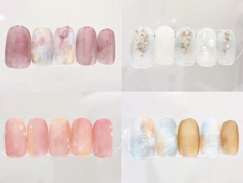 ルオントネイルトウキョウ(Luonto nail TOKYO)の写真/毎月変わる定額デザインはフォトギャラをチェック*可愛さの中にも上品さを忘れないオリジナルデザインを。