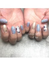 ウイ(Oui)/ステンドグラスネイル