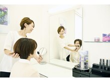 ポーラ ザ ビューティ マーケットシティ店(POLA THE BEAUTY)の雰囲気（落ち着いた空間で、肌も心も満たされる時間）