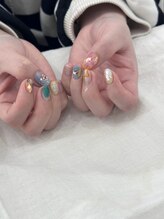 ウーアンジュ ネイルアンドアイラッシュ(w*ange)/120分アートプラン