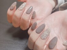 ノックス 南流山駅前店(NOCKS)の雰囲気(ツイードネイル)