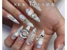 2me studio 心斎橋 [パラジェルネイル/フィルイン/マグネット/長さだし/持ち込み]/ドットネイルワンカラーネイル