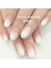ネイルサロン グリッター(NAIL SALON glitter)/ブライダルお花ネイル