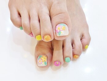 ネイルコレクション ピンク(Nail Collection Pink)/フットジェル付け放題☆カラフル