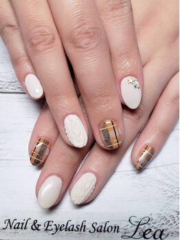 ネイルアンドアイラッシュサロン レア 千葉店(Lea)/アート6本付ジェル