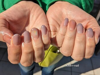 ケイアイエムネイル(KIM nail)/くすみ×マグネット♪