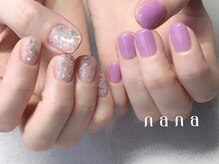 ナナ 白金高輪(nana)/カラフル　キラキラネイル