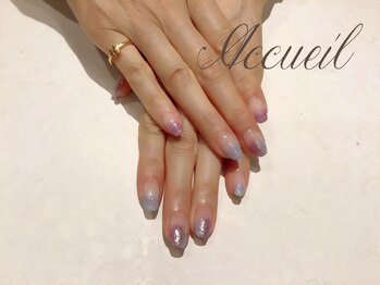 アクイユ 銀座店(ACCUEIL)/紫陽花カラー