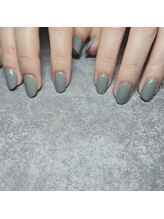 リブ(Lib)/ワンカラーネイル/グレージュ