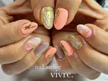 ヴィーヴル(vivre.)/ミラー/マグネット/粘土ジェル