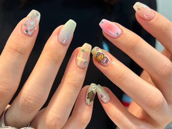 シェリーラメール 原宿店(cherie la mer)/キラキラネイル