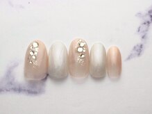 池袋ネイルサロン イイネイル(Ee-Nail)/シンプルビジュネイル初回￥6500