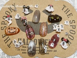 選べるハロウィンネイルアート