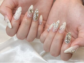 ライトウェーブ 諏訪インター店/キラキラ*冬ネイル♪