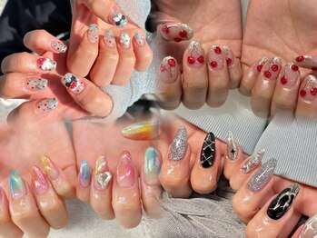 エヌプラス(N+)の写真/トレンドから持ち込みデザインまで幅広く対応◎経験豊富で高技術なスタッフが理想の指先に導きます☆