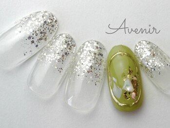 ラメグラ×ミラーニュアンス