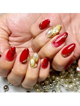 ナナズネイル 西小倉店(NANA's Nail)/大人っぽい爪先に　