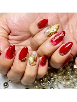 ナナズネイル 西小倉店(NANA's Nail)/大人っぽい爪先に