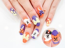 キャラクターネイル♪ハロウィン
