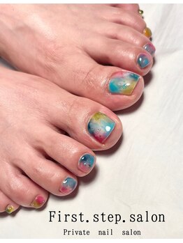 ファーストステップサロン(First.step.salon)/フット持ち込みデザイン