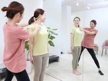 ペルビックハート(Pelvic Heart)の雰囲気（細かな骨盤や姿勢の歪みのチェック）