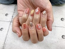 ネイル ビューティーマジック 葛西本店/桜ホロネイル