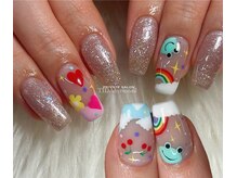 ティダ バイ リエネイル(TIDA by rienail)の雰囲気（KAWAII～☆★☆ご機嫌nail～♪♪♪私までhappy頂けた気分っ(^^)）