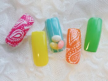 ネイリシャス(NAILICIOUS)/ソリッドカラフルネイル