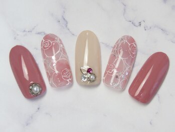 手書きフラワー