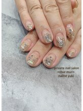 プライベート ネイルサロン マーマ(murmur)/ラメグラデーション