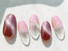 プラスネイル 北千住東口店(PLUS NAIL)/【2042】マグネットネイル¥6,589