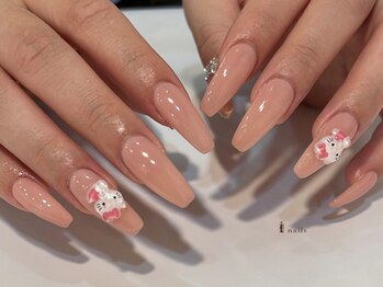 アイネイルズ 四条河原町店(I-nails)/キャラクターネイル￥6500~11500
