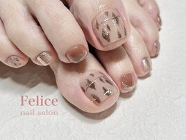☆leopard foot nail☆