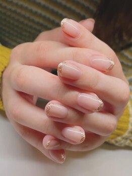 マイントゥーネイル(mine too nail)の写真/シンプルだからこそ技術力が光る♪どんな服でも合う上品な指先を演出☆仕事上派手なネイルが出来ない方も◎