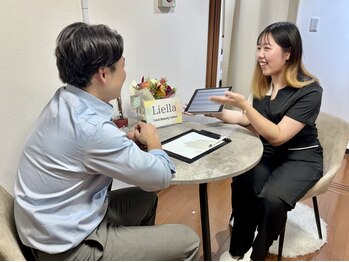 リエラ(Liella)の写真/【上本町駅/谷町九丁目駅すぐ★】全身脱毛・アイブロウは当店にお任せ!初めての方も丁寧にプロが施術◎