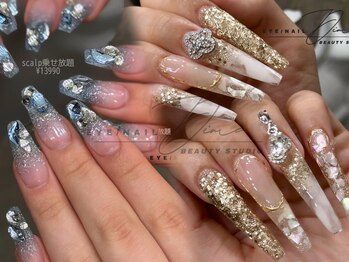 ダイム 仙台店(DIME)の写真/アクリルスカルプ取り扱い店☆ロングネイルが好きな方、イベント前に気合いを入れたい方も◎
