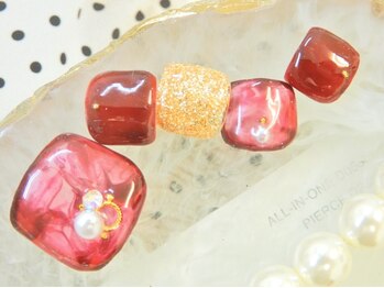 ドルチェネイル(Dolce.Nail)/フット【デザインコース】