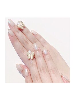 ビューティービースト フォー ネイルアンドアイラッシュ 松浜店(beauty:beast)/バタフライネイル☆