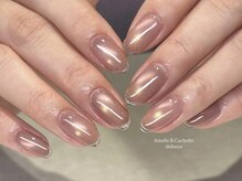 アメリアンドカシェット(Amelie&Cachette)/ニュアンスネイル:aoi