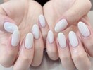 シンプルワンカラーネイル