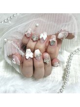 ミニョン(Minyon)/ガーリーワンホンネイル♪