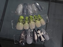 ホランイネイル(HORANGI NAIL)/7月デザイン定額[C]Y2K/個性派