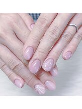 大槻担当★ピンクネイル