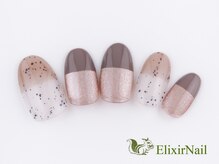 エリクサーネイル 池袋(Elixir Nail)/定額a シンプル/クーポン使用