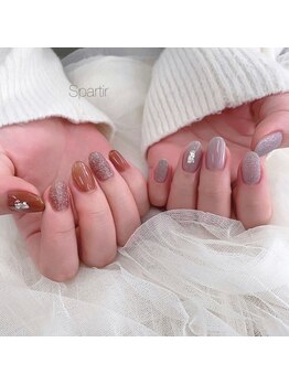 エスパルティール(Spartir)/ちぐはぐシュガーネイル