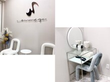 サンミーゴネイル 神戸店(Sunmego Nail)の雰囲気（韓国風な内装♪グレートーンで落ち着きのあるサロン[ワンカラー]）