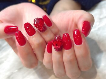 サニーデイズ ネイルアンドビューティー 曙橋店(SunnyDays Nail&Beauty)/艶ボルドー