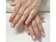 ネイルサロン エーナイン 札幌月寒店/マグネット×ラメ